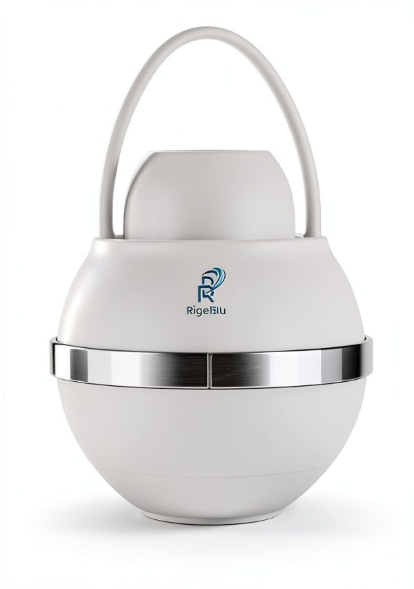 Rigelblu Shower Ball Water Filter Chrome Modern Bathroom-2