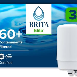Brita Faucet Water Filter Replacement 3 ct White-0