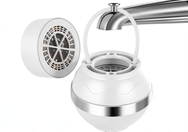 D&XQAUO Bath Filter ABS Material pH Balancing Water Purifier-0