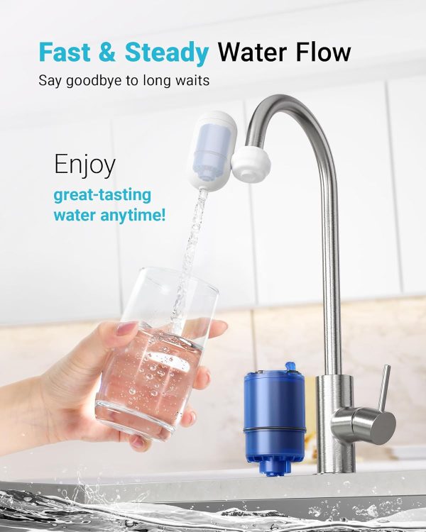 AQUA CREST Faucet Water Filter NSF Certified Replacement-8
