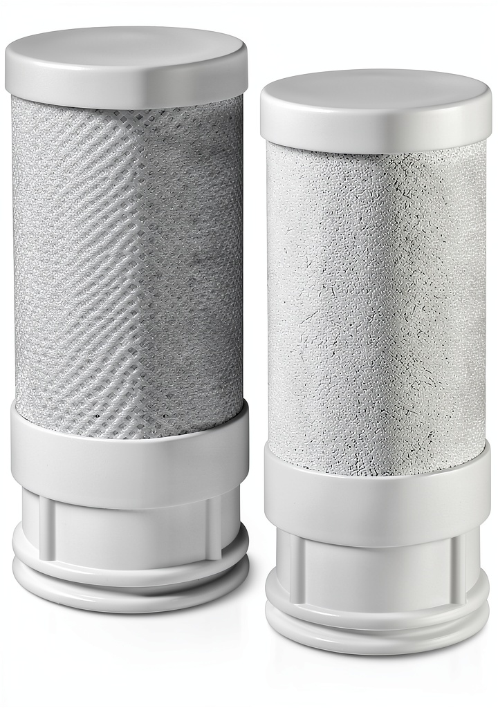 Installing FTSFVOE faucet water filter on a kitchen tap