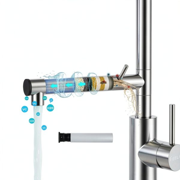 FEELSO Water Filter Carbon Fiber NSF Certified Replacement-3