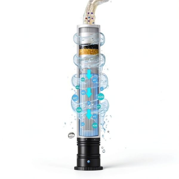 FEELSO Water Filter Carbon Fiber NSF Certified Replacement-2