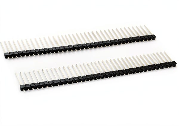 whiteeeen 1x40 Single Row Straight Pin Header Connector PCB-4