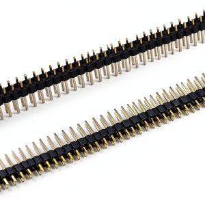 risingsaplings Dual Male Header 2x40pin 80pin Strip 2.54mm Pitch-0