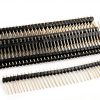 whiteeeen 1x40 Single Row Straight Pin Header Connector PCB-0