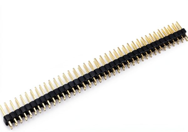 risingsaplings Dual Male Header 2x40pin 80pin Strip 2.54mm Pitch-1