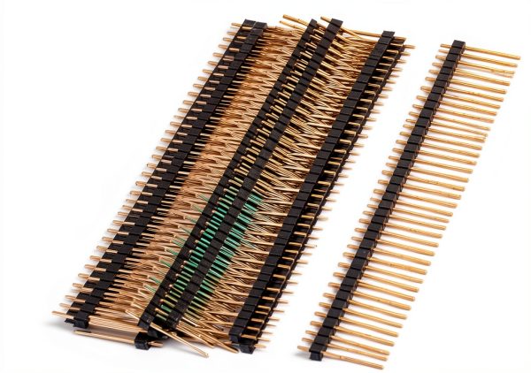 whiteeeen 1x40 Single Row Straight Pin Header Connector PCB-1