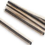 Pin Header uxcell 40-Pin Double Row 2.54mm Metal-0