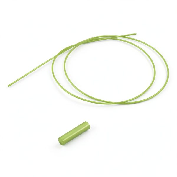 MECCANIXITY Fluorescent Green Fiber Optic Bar 0.5mm‑100cm Rod-1