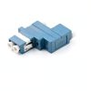 LC Fiber Optic Adapter Comm Cable Duplex 5/10 Size Blue Beige Aqua-3