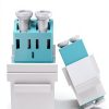 LC to LC Fiber Keystone Jack Coupler Reusable 2 Pack Model-2