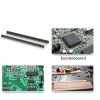 DIYhz 2x40 80P Male Female Pin Header 2.54mm Plastic Metal Black Gold-3
