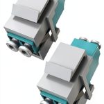 LC to LC Fiber Keystone Jack Coupler Reusable 2 Pack Model-0