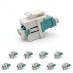 LC to LC Duplex Fiber Optic Coupler 10-Pack JOVXIAZ-0