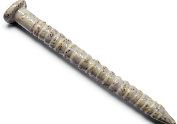 White Panel Nails 014973211387 Hard to Find Fastener 1" Screws 280 pcs-0