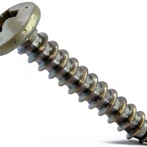 Hard-to-Find Fastener Panel Screws #8 1in Steel Pan Head 20 Pack Beige-0