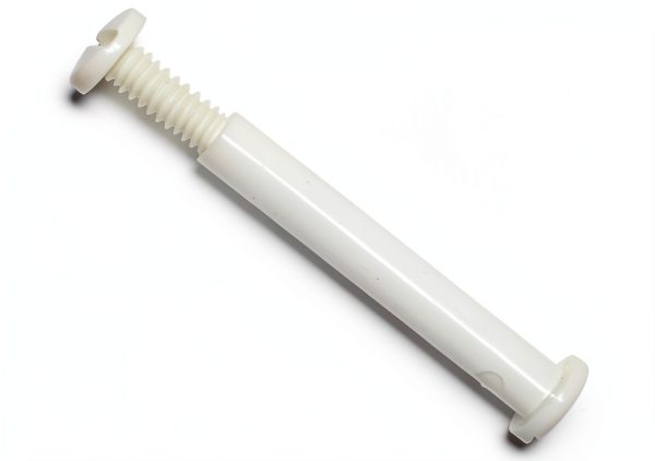 Post with Screws 1-1/2" White Panel Screws by Hard to Find Fastener 8-0